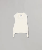 ＜30%Off＞Rib Knit Suspenders Crop Top-courrèges-Forget-me-nots Online Store
