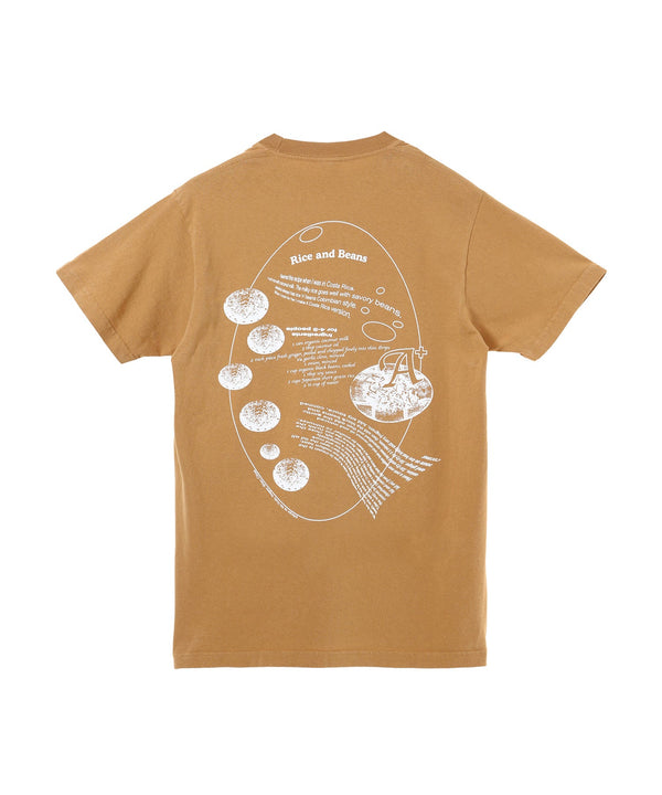 ＜Sale＞Rice and Beans Ss Tee-Positive Message-Forget-me-nots Online Store