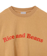 ＜Sale＞Rice and Beans Ss Tee-Positive Message-Forget-me-nots Online Store