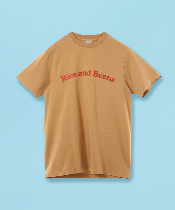 ＜Sale＞Rice and Beans Ss Tee-Positive Message-Forget-me-nots Online Store