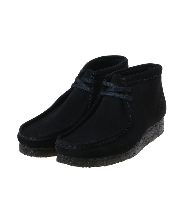 Wallabee Boot. Black Sde-Clarks-Forget-me-nots Online Store