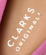 Wallabee. Pink Suede-Clarks-Forget-me-nots Online Store