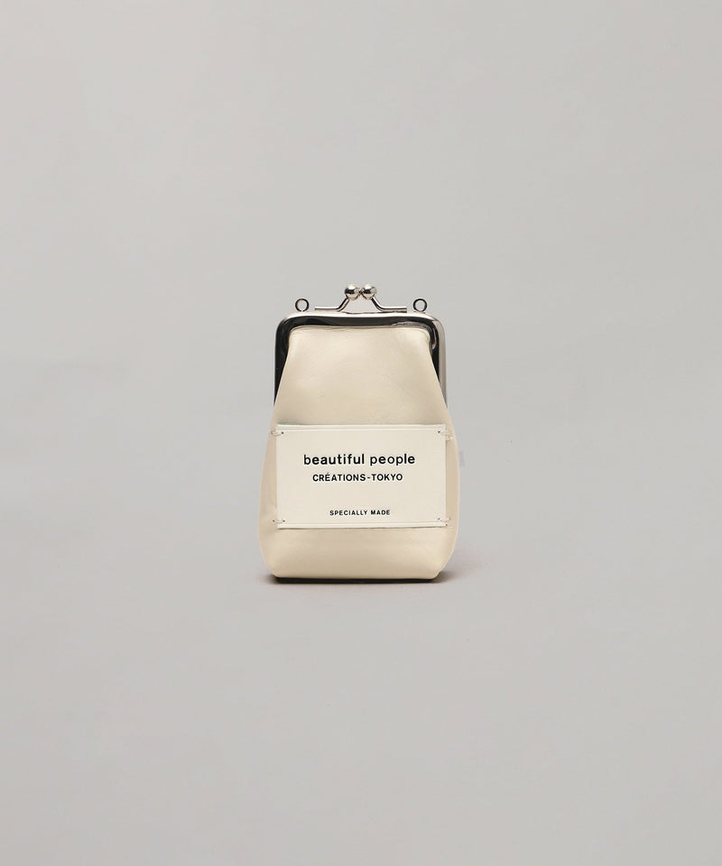 beautiful people clasp pouch gray - ボディバッグ