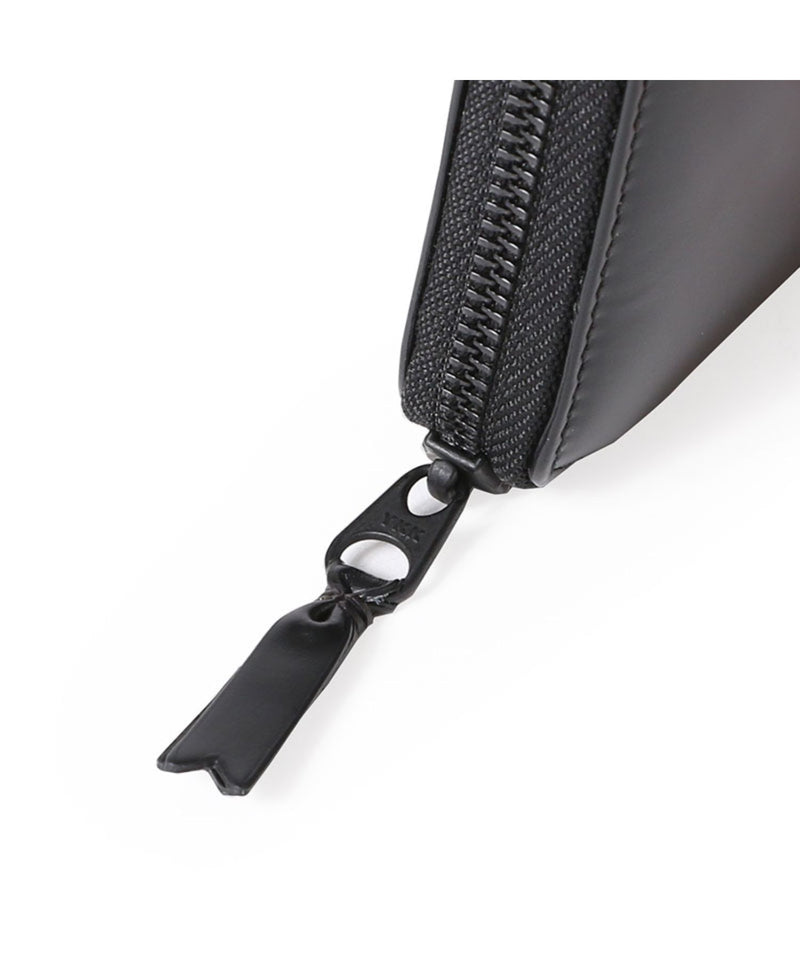 Bi-fold ZIP wallet(VERY BLACK ZIP-AROUND WALLET)｜コムデギャルソン
