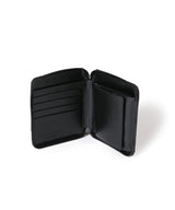 二つ折りzip財布(Veryblack)-Comme des Garçons Wallet-Forget-me-nots Online Store