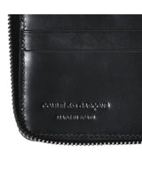 二つ折りzip財布(Veryblack)-Comme des Garçons Wallet-Forget-me-nots Online Store