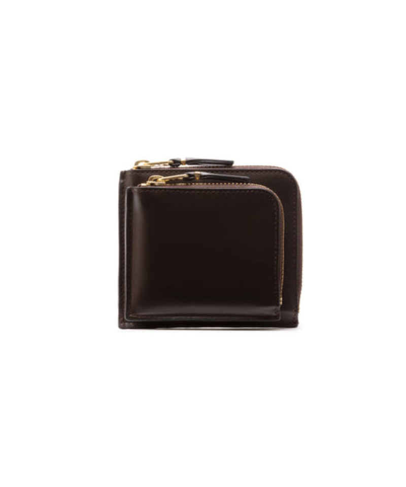 L-shaped ZIP Wallet OUTSIDE POCKET L ZIP WALLET｜コムデギャルソン