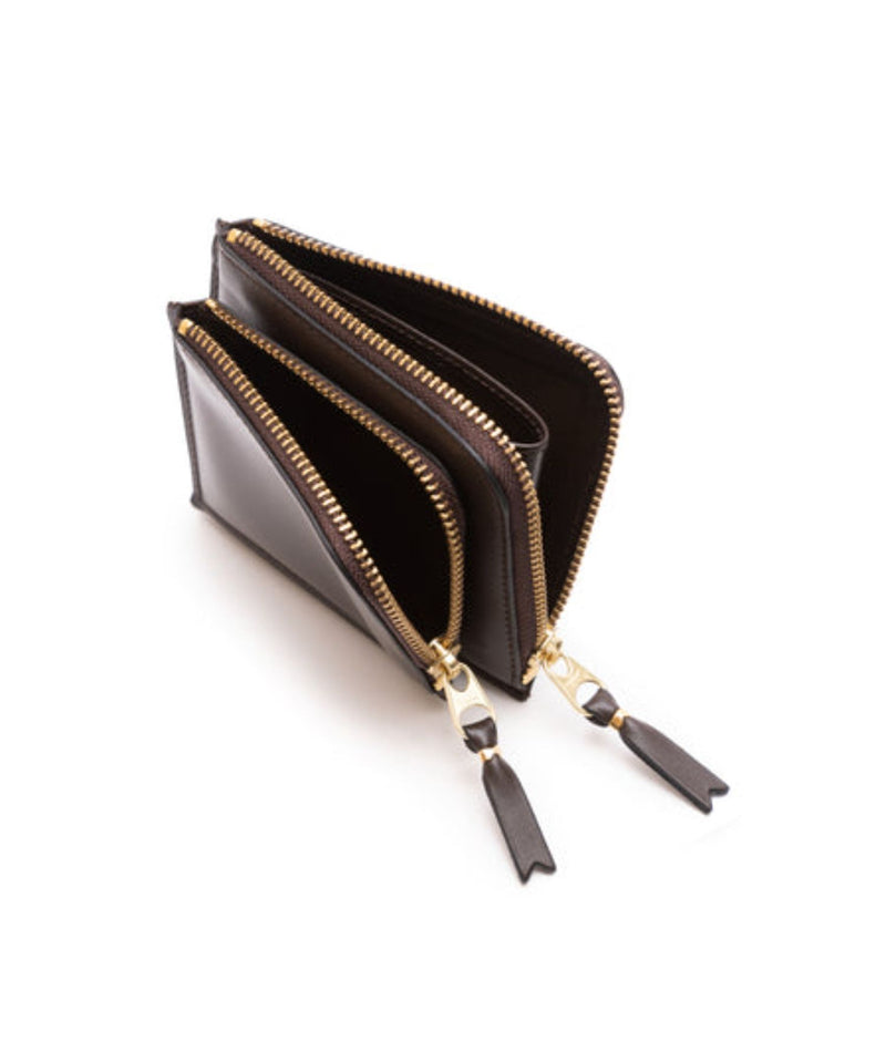 L-shaped ZIP Wallet OUTSIDE POCKET L ZIP WALLET｜コムデギャルソン
