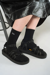 Logo Rib Socks-Forget-me-nots-Forget-me-nots Online Store