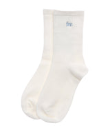 Logo Rib Socks-Forget-me-nots-Forget-me-nots Online Store