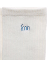 Logo Rib Socks-Forget-me-nots-Forget-me-nots Online Store