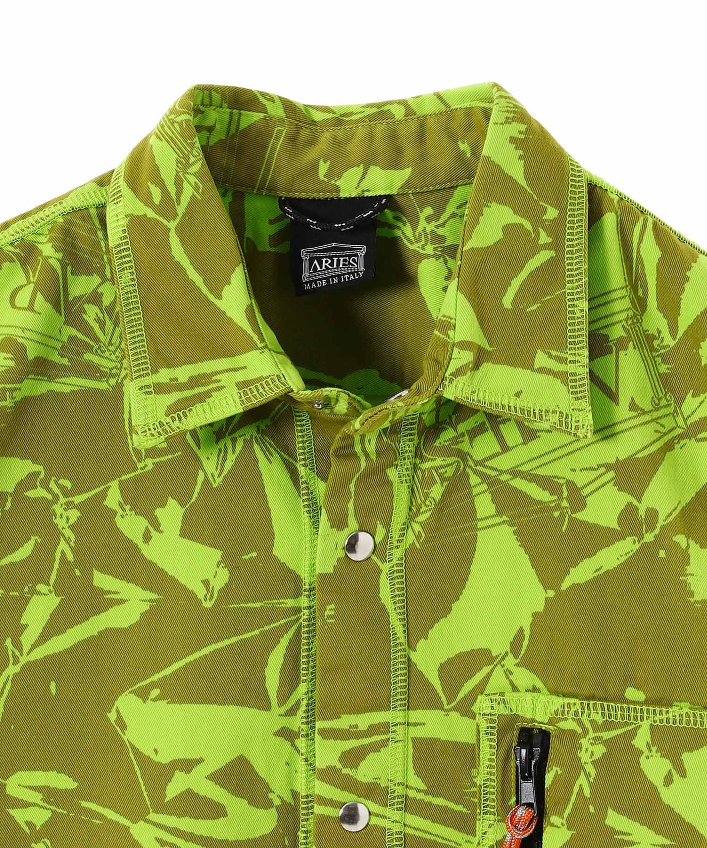 Crinkle Camo Shirt｜アリーズ(Aries)｜Forget-me-nots Online Store