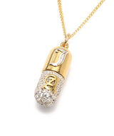 Chain Necklace With Juicy X Aries Pill-Aries-Forget-me-nots Online Store