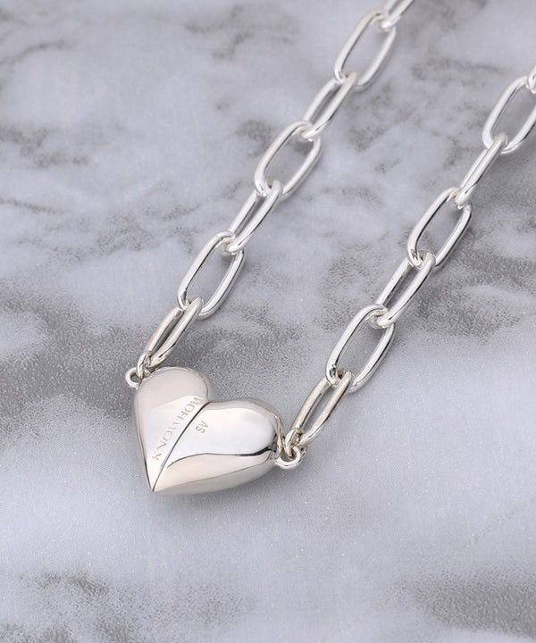 Magnets Heart Necklace M-KNOWHOW-Forget-me-nots Online Store