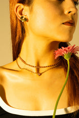 Clip Necklace/ Leather＜fmn Exclusive＞-KNOWHOW-Forget-me-nots Online Store
