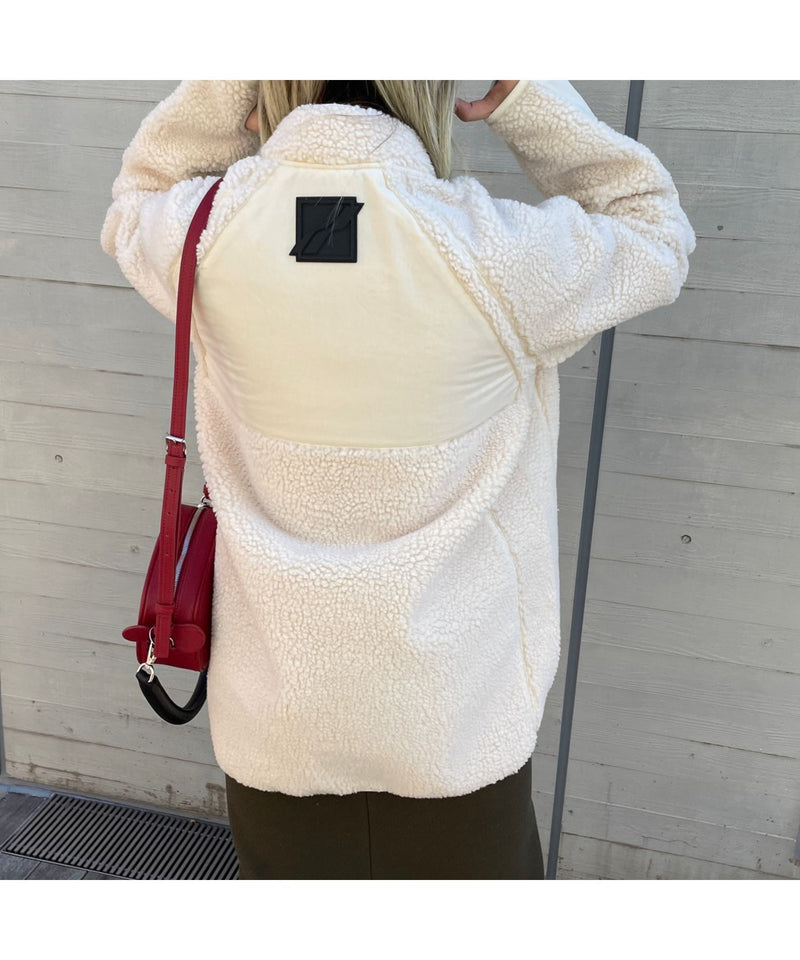 ＜Sale＞Ivory Oversized Fleece-WE11DONE-Forget-me-nots Online Store