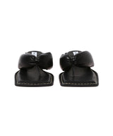 Anais Raven Black Pathed Nappa Sandals-MIISTA-Forget-me-nots Online Store