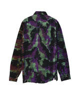 Flannel Shirt->7 Cuts Shirt/Uneven Dye-NEEDLES-Forget-me-nots Online Store