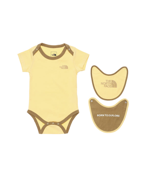 ＜30%Off＞S/S Rompers&2P Bib＜Baby＞-THE NORTH FACE-Forget-me-nots Online Store