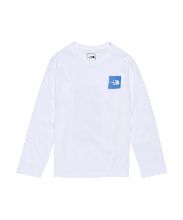 ＜30%Off＞【K】B L/S Small Square Logo Tee-THE NORTH FACE-Forget-me-nots Online Store