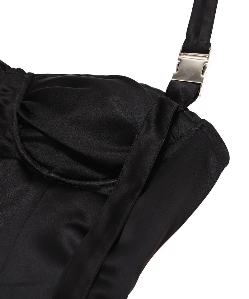 ＜40%Off＞Halterneck Corset W/Belt-rokh-Forget-me-nots Online Store