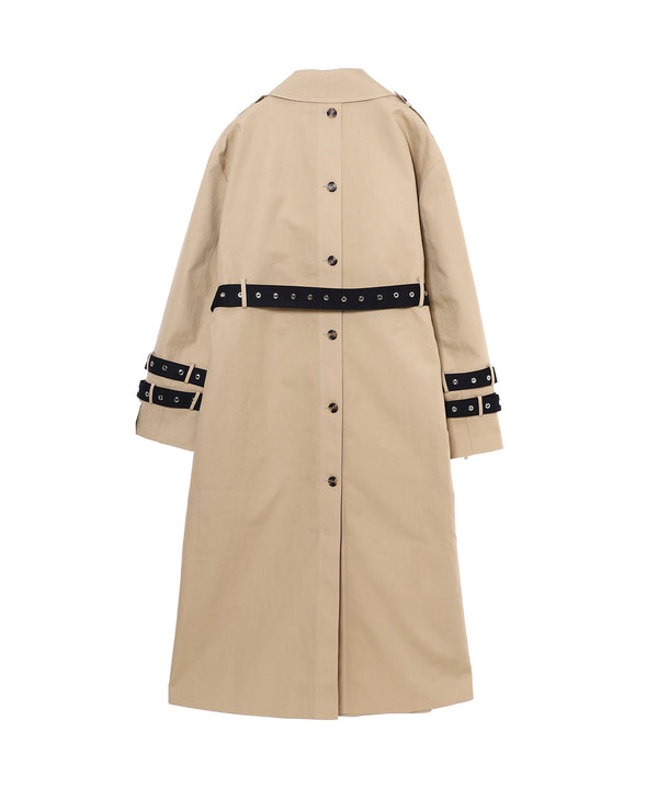 ＜40%Off＞Zip Detailed Trench Coat-rokh-Forget-me-nots Online Store