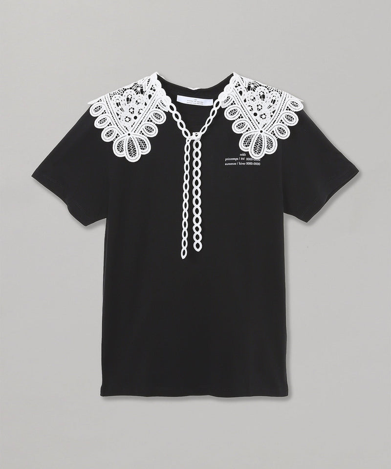 rokh(ロク)｜T-Shirt With Lace｜スニーカー・ファッションのForget-me