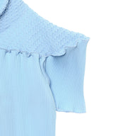 Shrink Short Sleeve Top-kotohayokozawa-Forget-me-nots Online Store