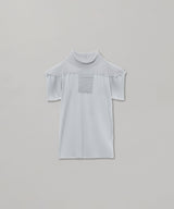 コトハヨコザワ(kotohayokozawa)｜Shrink Short Sleeve Top