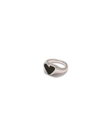 Rough Heart Pietersite Stone Ring-PREEK-Forget-me-nots Online Store