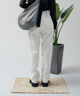 Pigment Dyeing Denim Pants-Forget-me-nots-Forget-me-nots Online Store