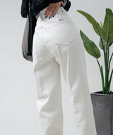 Pigment Dyeing Denim Pants-Forget-me-nots-Forget-me-nots Online Store
